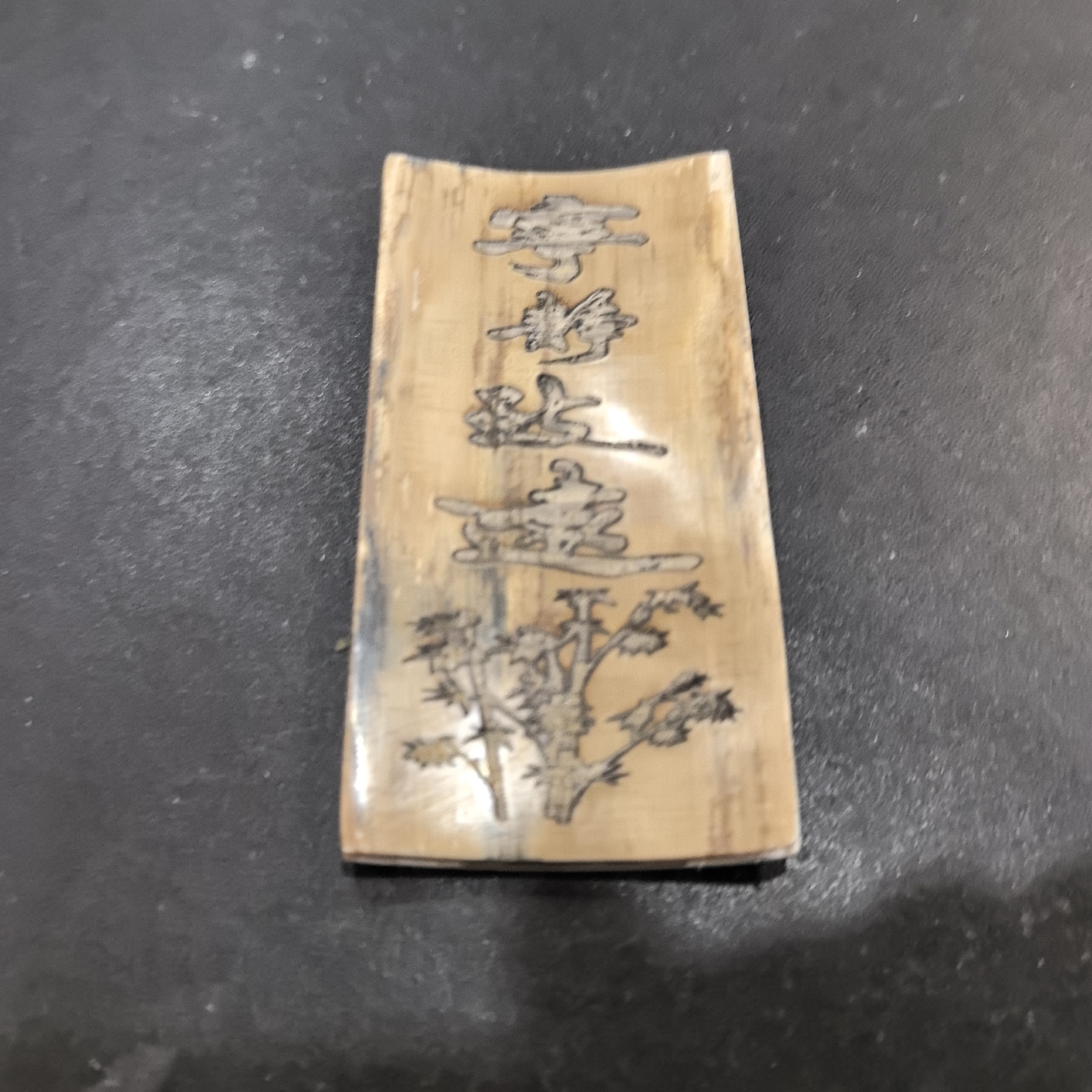 猛犸约28克雕刻件AG163