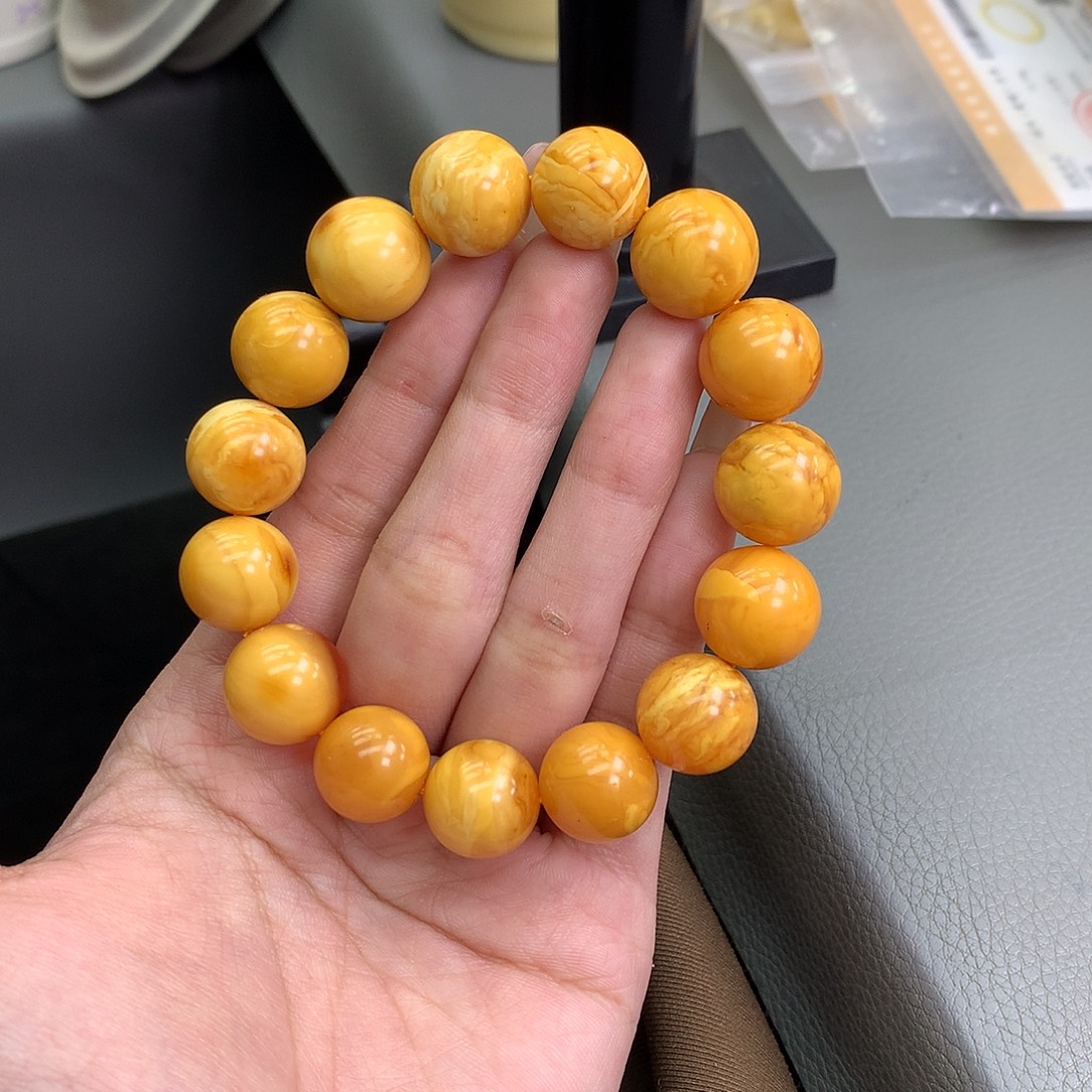 琥珀未镶嵌珠宝奇石14.5