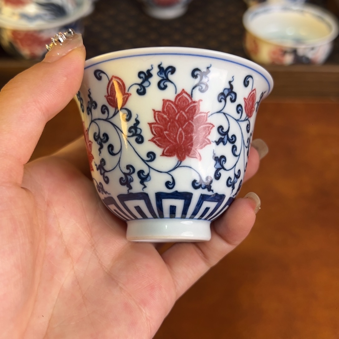 景德镇手工手绘陶瓷安欣选瓷器