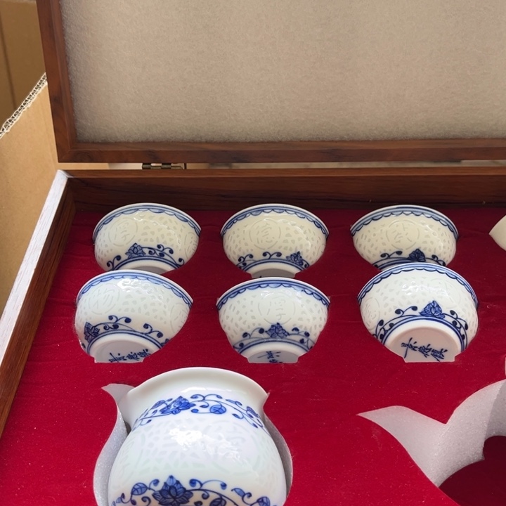 陶瓷景德镇玲珑茶