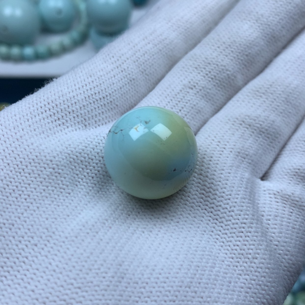 【闪购商品】绿松石珠宝奇石未镶嵌风****0