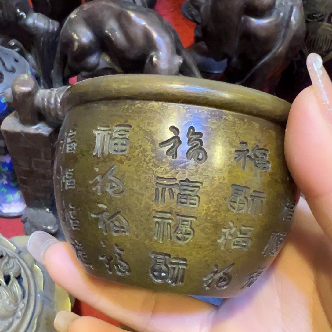 黄铜摆件，文房摆件工艺品