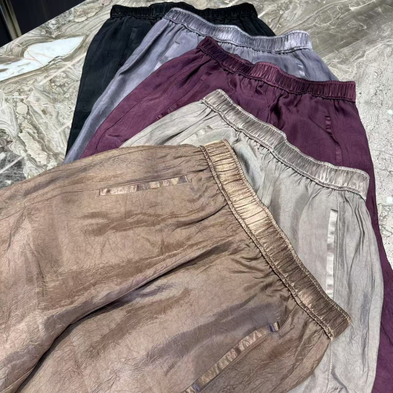 【100纯醋酸】夏季户外休闲透气休闲裤95155