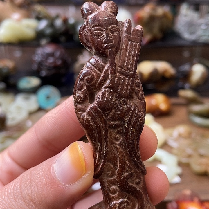 和田玉（糖玉）未镶嵌颈饰