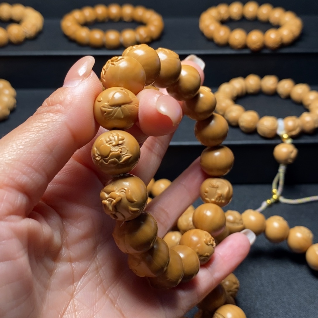手串猴头核桃莲花无相佛14