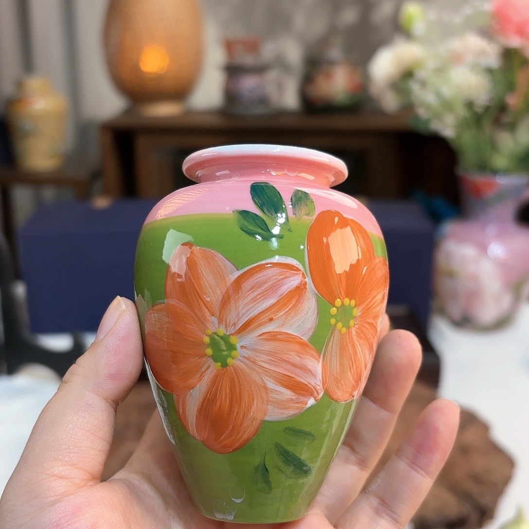 景德镇手绘高温釉下彩陶瓷茶具