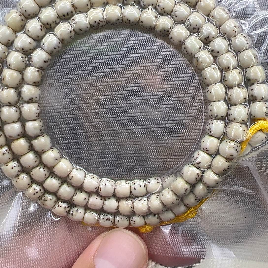 星月菩提手串77殿堂半臂大留白星月菩提65-108