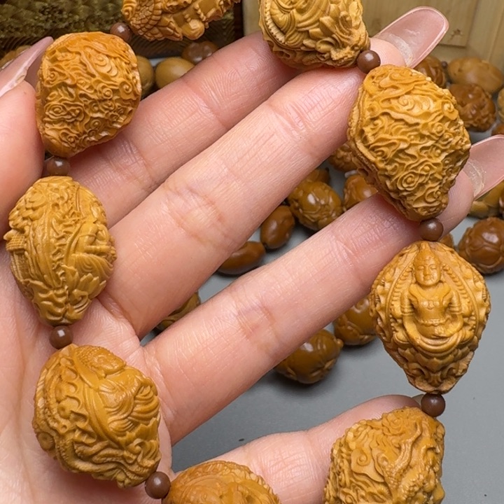 橄榄核手串/手链万佛朝宗