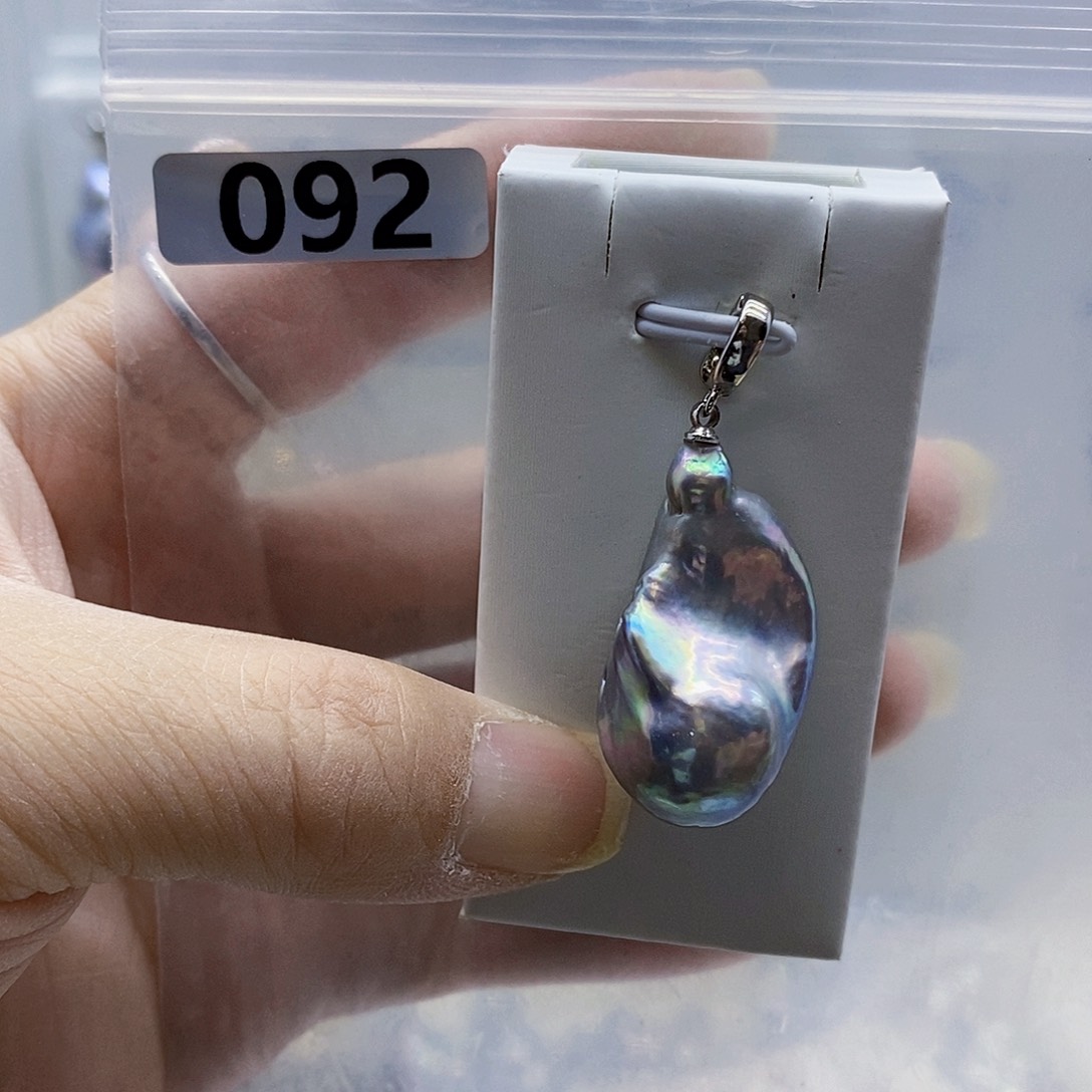 颈饰合金淡水珍珠