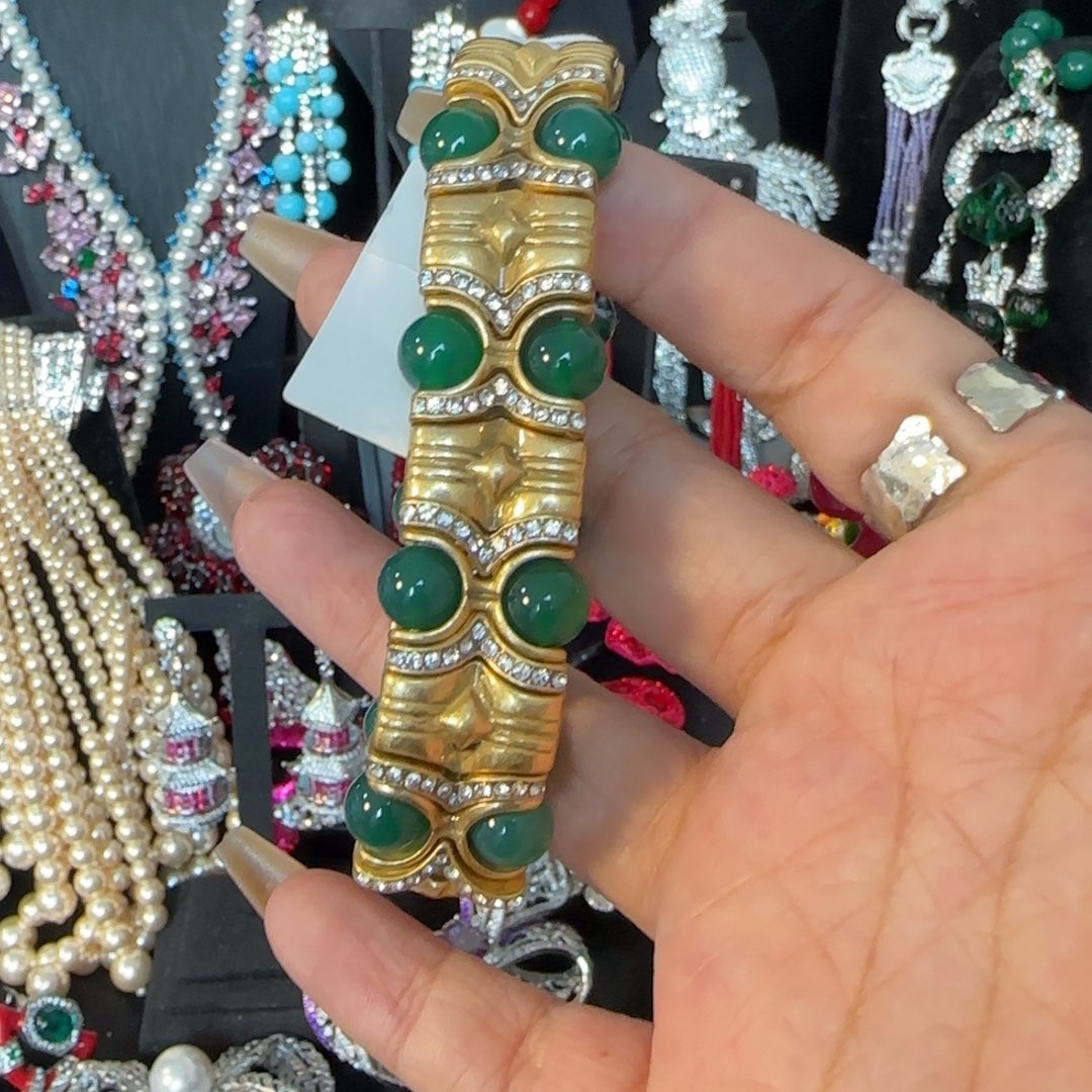 希***乐大理石铁合金手链