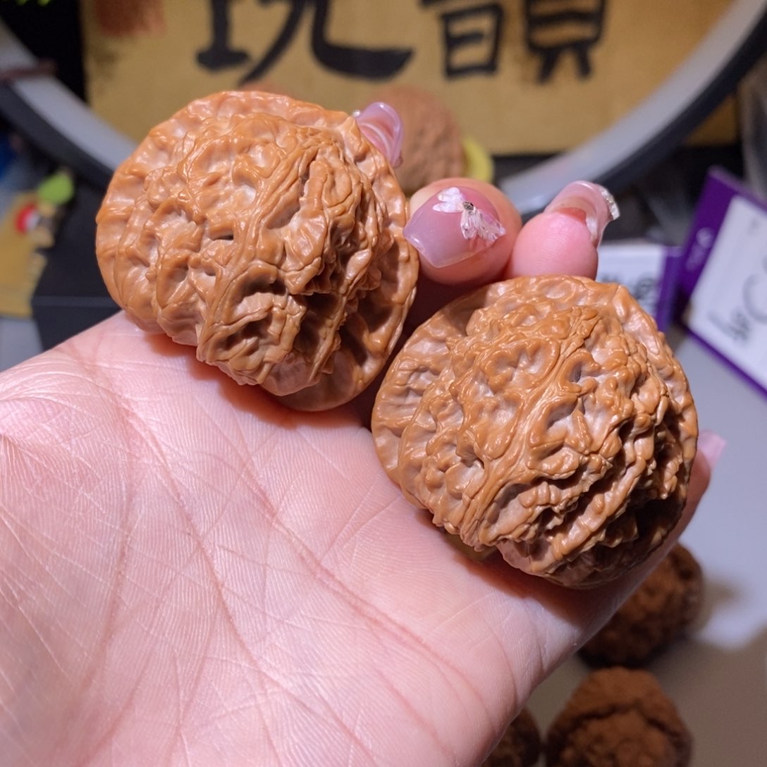 核桃手串/手链43尺全品白狮子