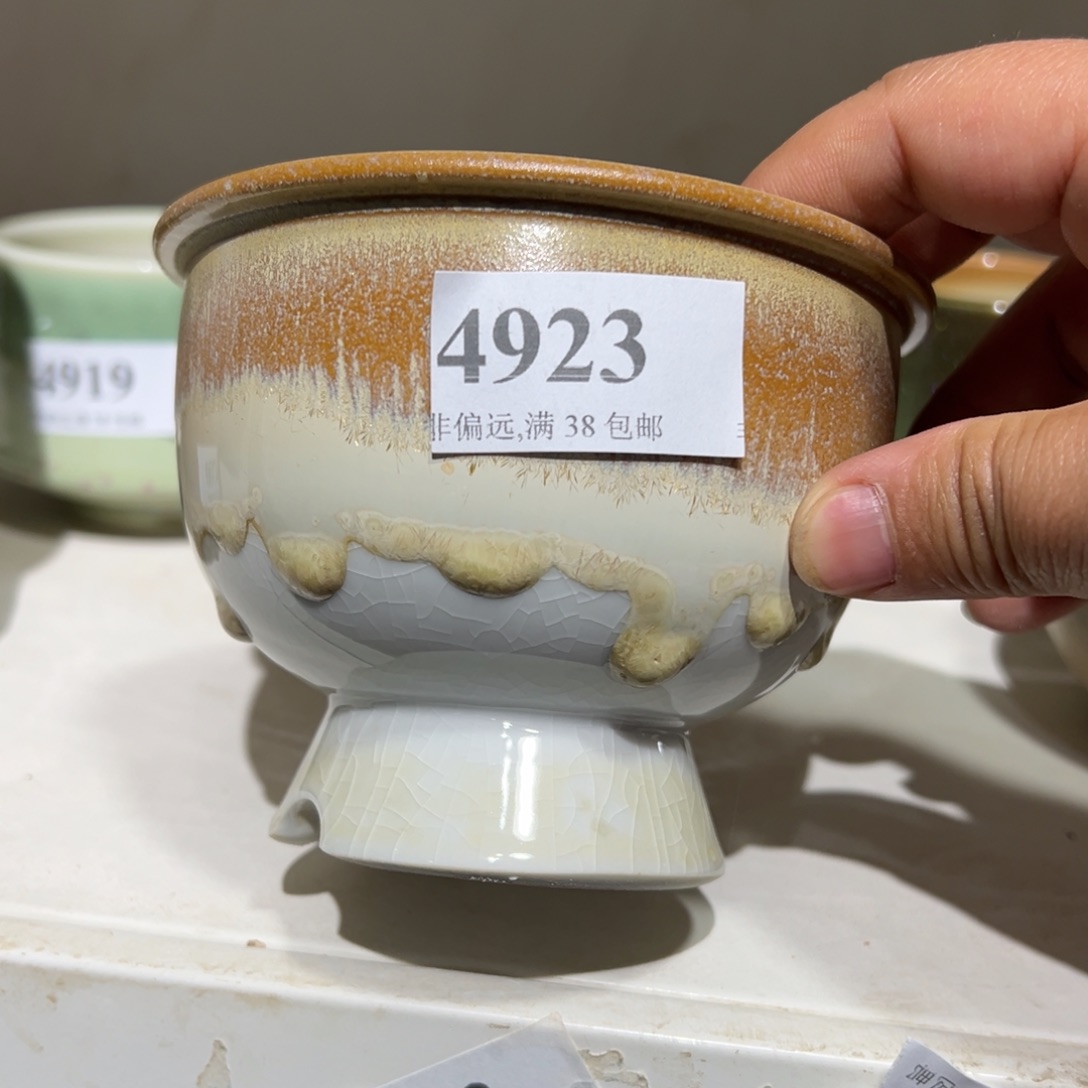 红陶口9高8 景德镇手工花盆