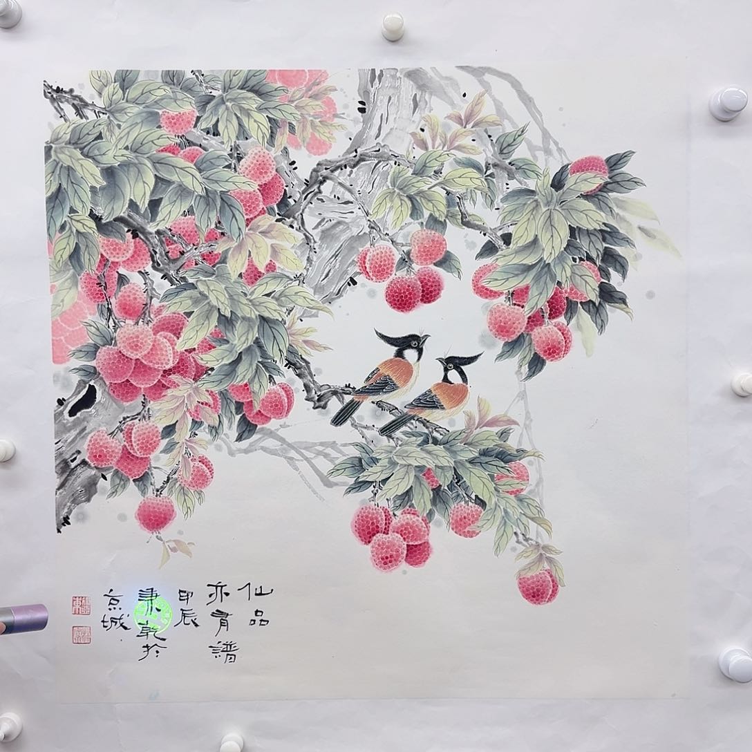 国画多次参加国内外大型
