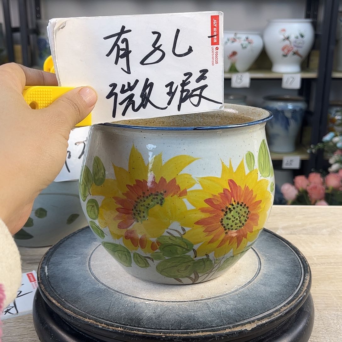 罐1xc景德镇陶瓷花盆