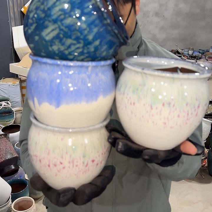 高度13口15啦啦花盆啦啦啦