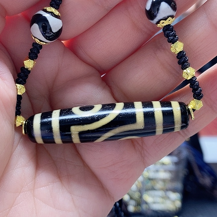 玛瑙/玉髓颈饰合金