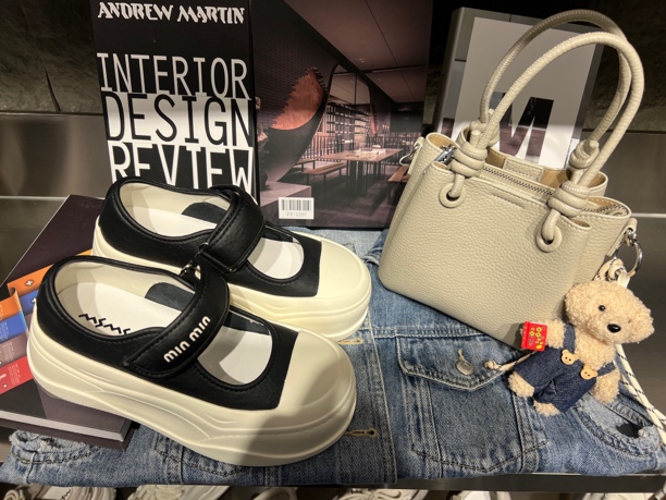 沙滩厚底百搭休闲风魔术贴拼色时尚休闲鞋玛丽珍鞋简约