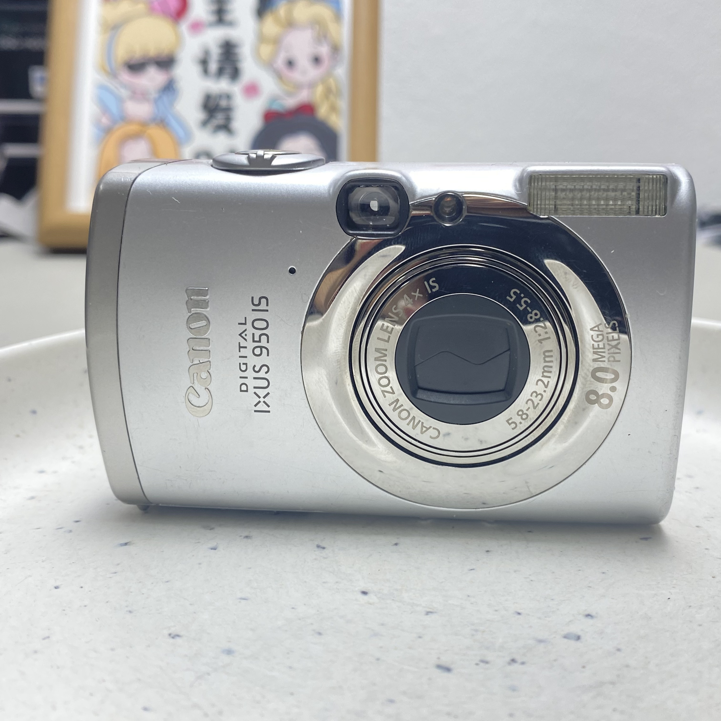 9新 Canon/佳能 佳能ixus950冷白皮800万像素4倍变焦ccd