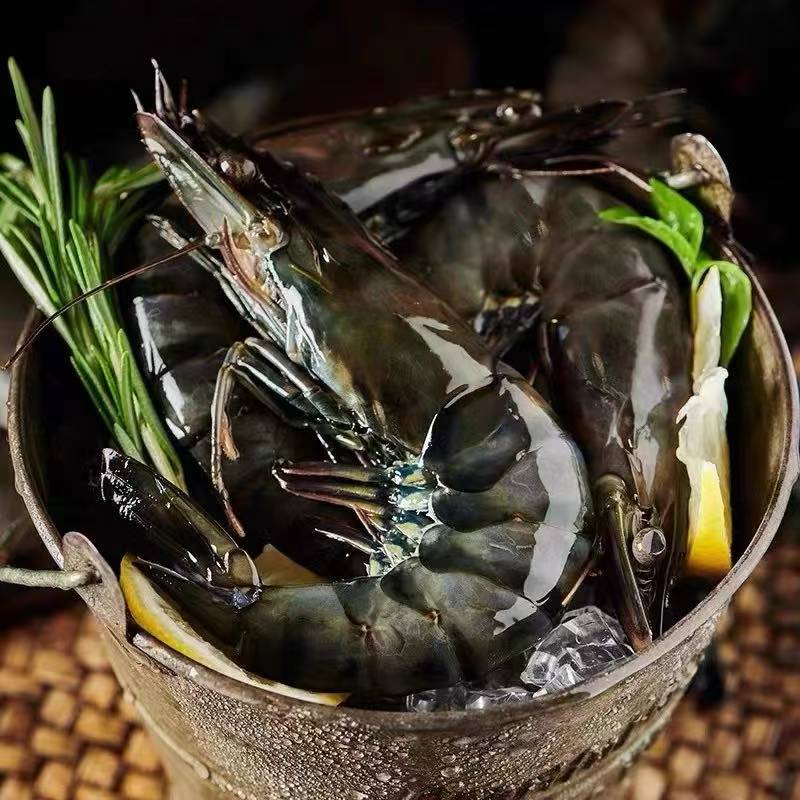 精品A级20-30大个头黑虎虾 3斤/盒到手30-45只左右顺丰冷链发货