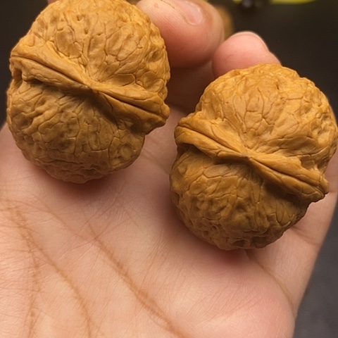 文玩核桃把件39尺铁锤