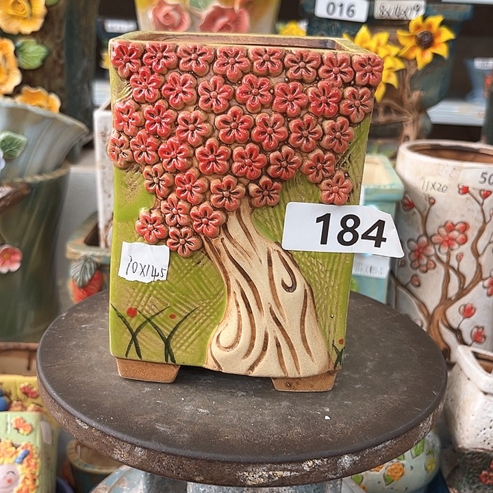 紫砂花盆粗陶材质多肉花盆