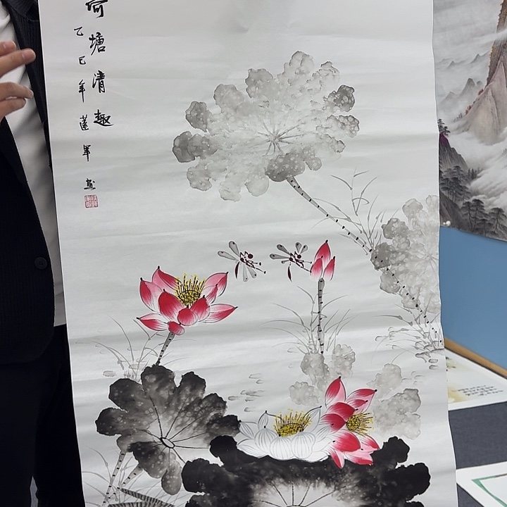 国画手绘国画作品