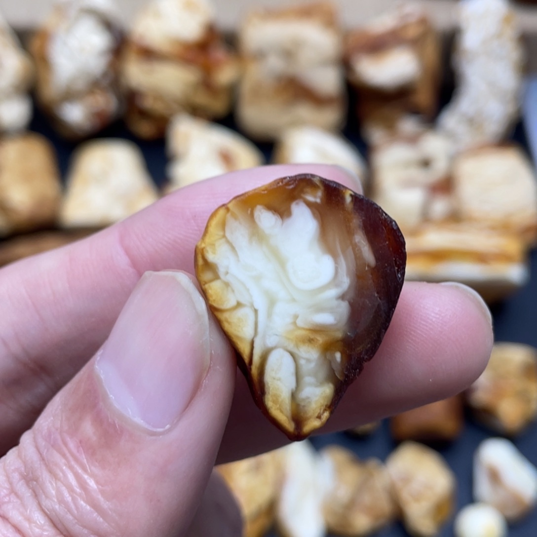 定制琥珀未镶嵌定制