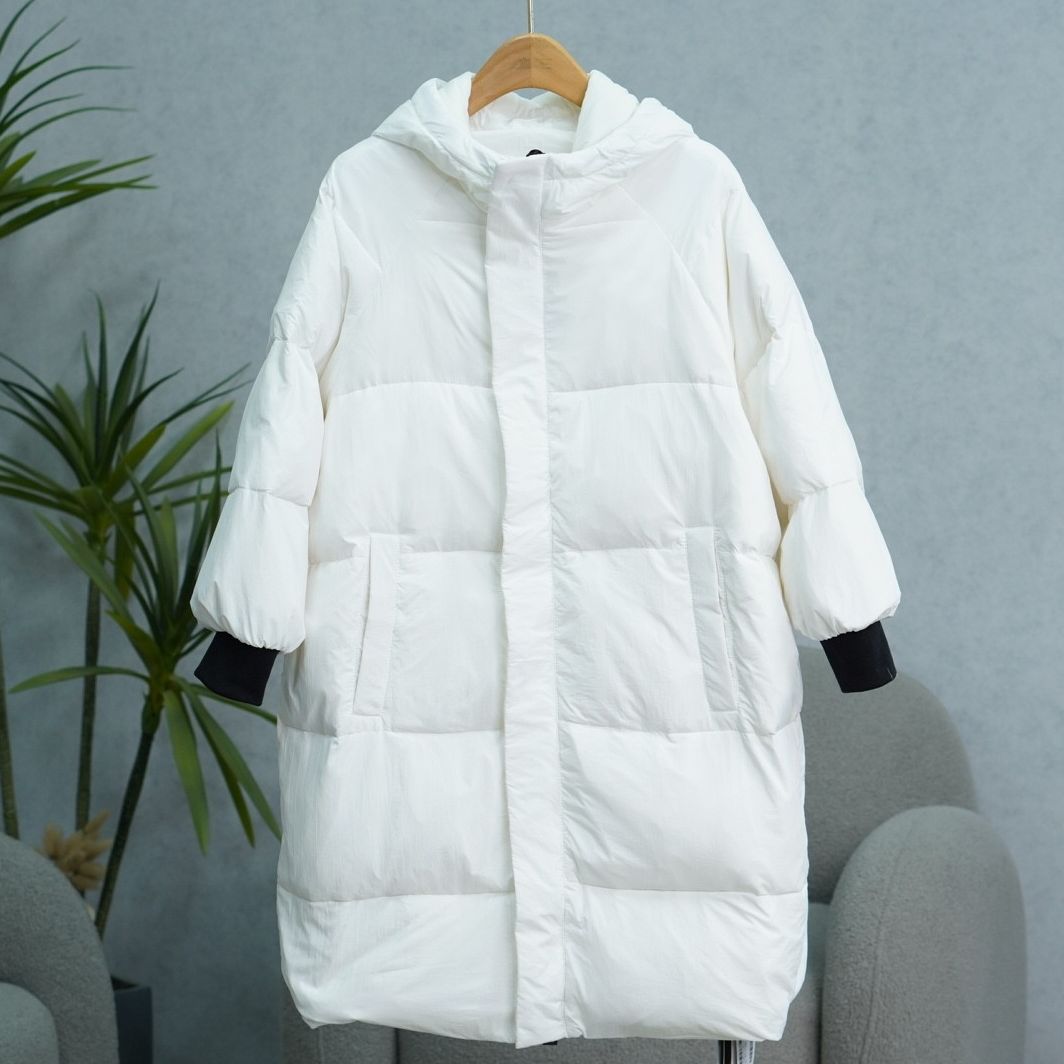 高定羽绒服系列    WS389   女装简约时尚羽绒服白色