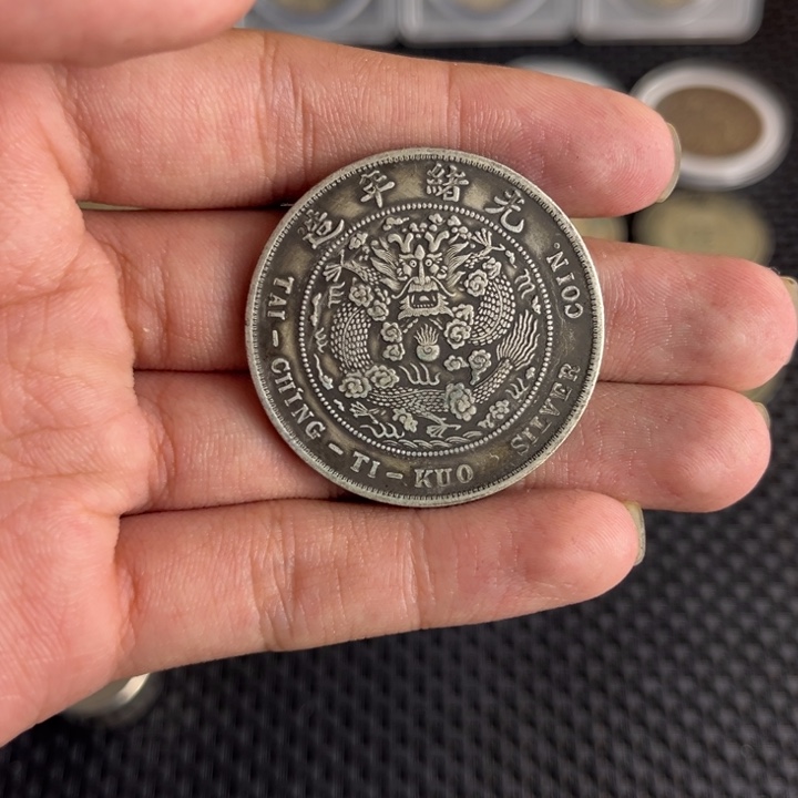 金属大头龙洋船洋工艺品