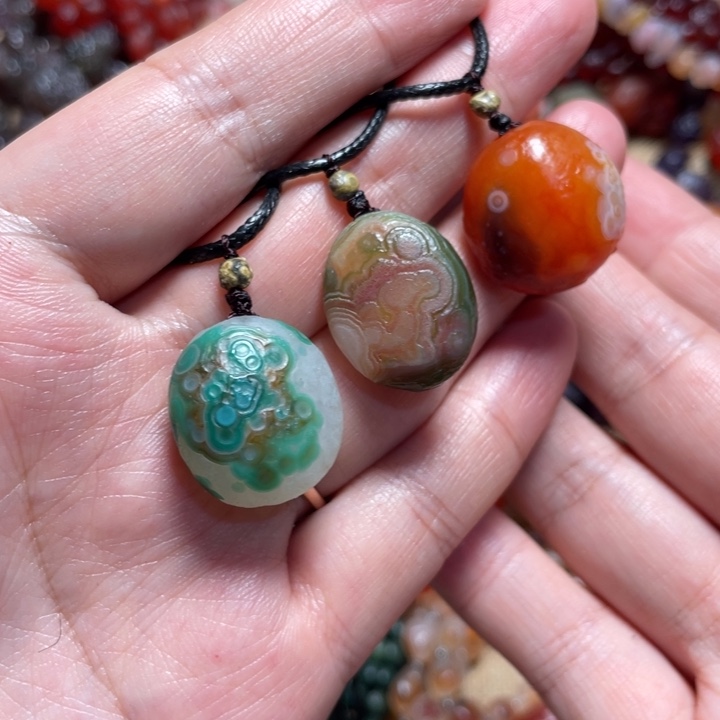 玛瑙/玉髓合金手链