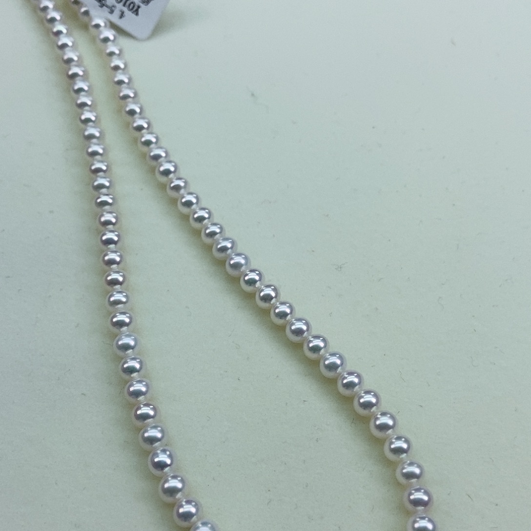 淡水珍珠4.5/5小灯泡超亮银S925镶嵌