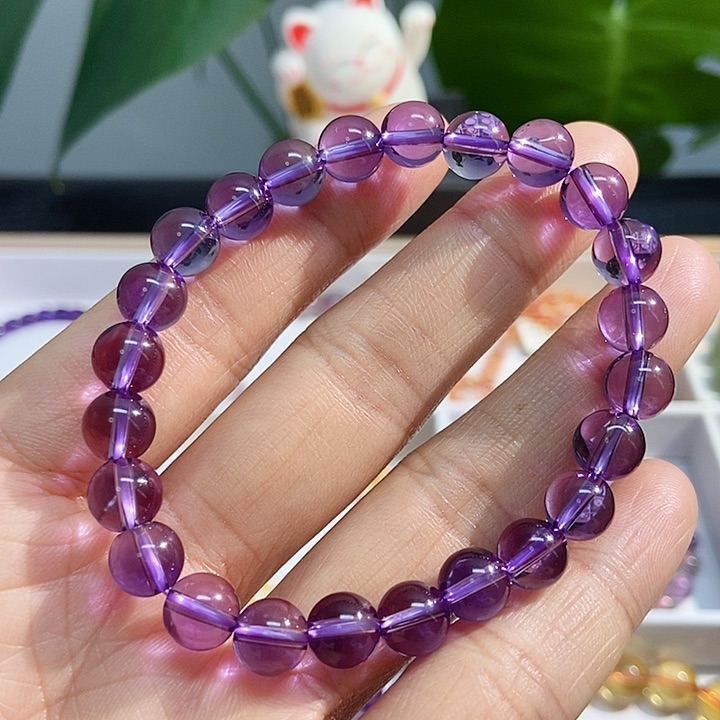 水晶手链未镶嵌紫水晶