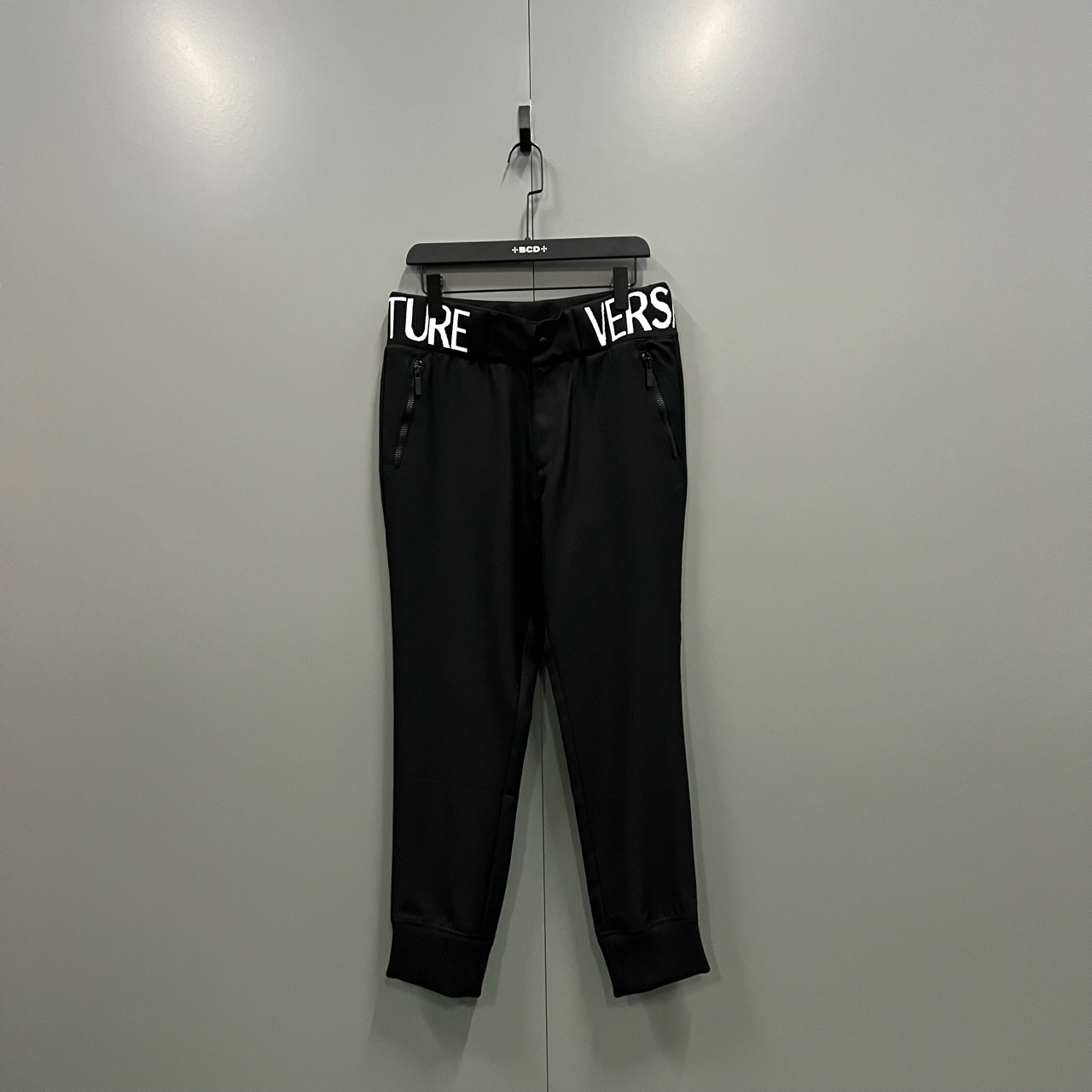 (ll) ［PL］40801 范思哲 黑色卫裤 46 48 504000/吊牌 bc000877