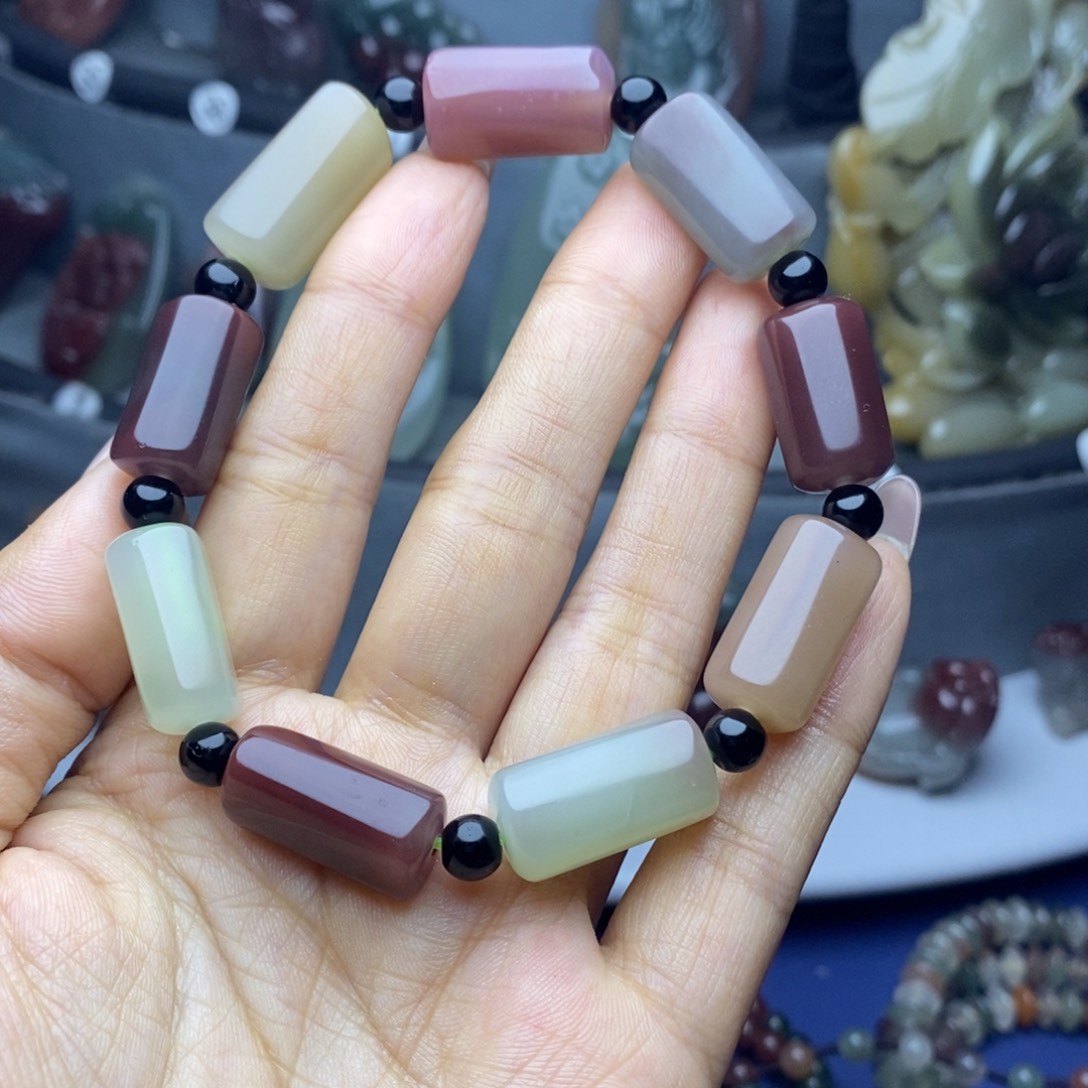 玛瑙/玉髓未镶嵌吊坠(不含链)