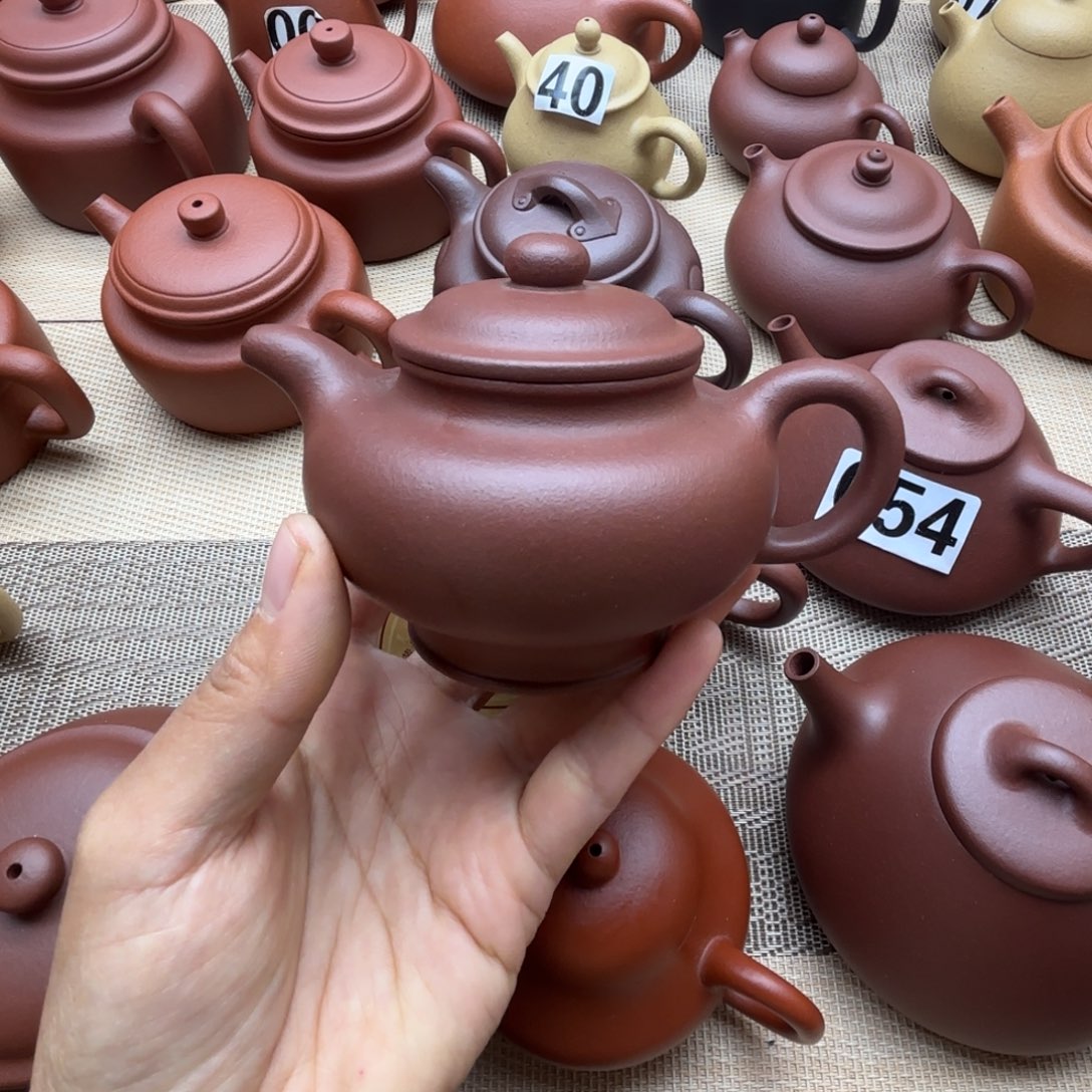 紫砂茶壶紫泥掇只140cc