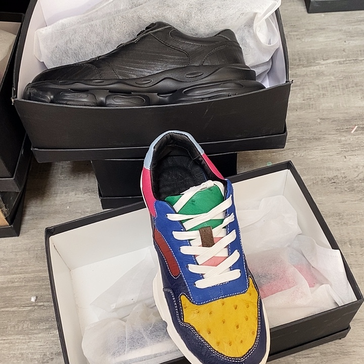 毓***人真皮40码男士休闲鞋