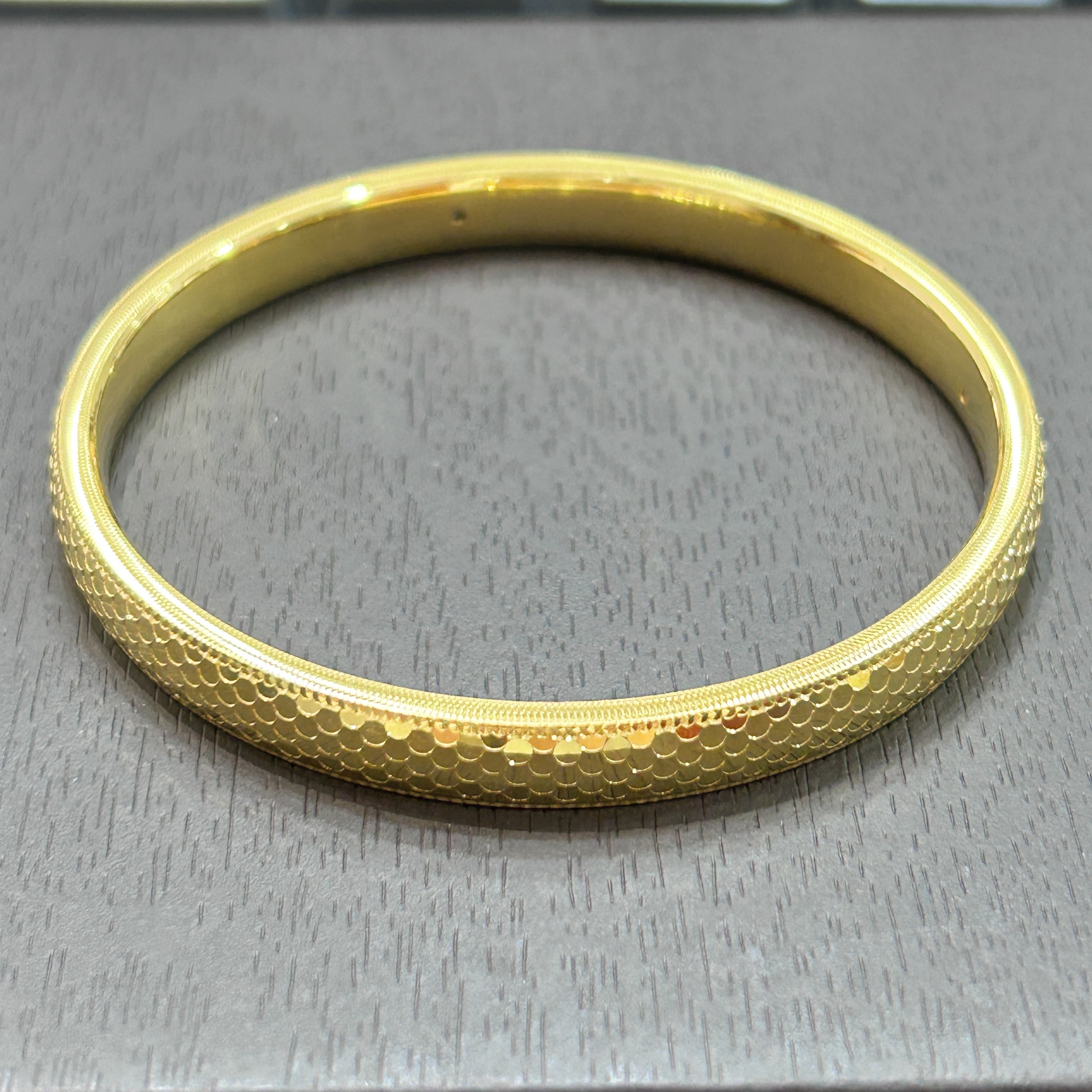 【店长专享】足金999投资金攒黄金卡6MM龙鳞ZBHJSZ211克重多退少补