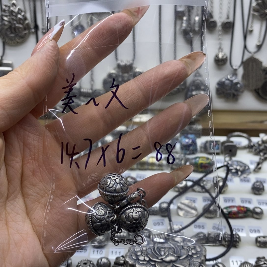 925银直播间选款银饰品