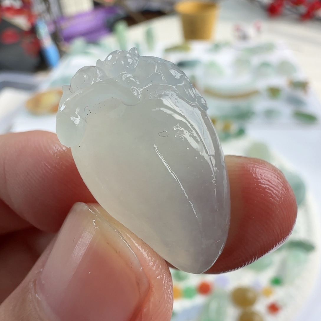 定制翡翠未镶嵌定制翡翠毛货不退不换