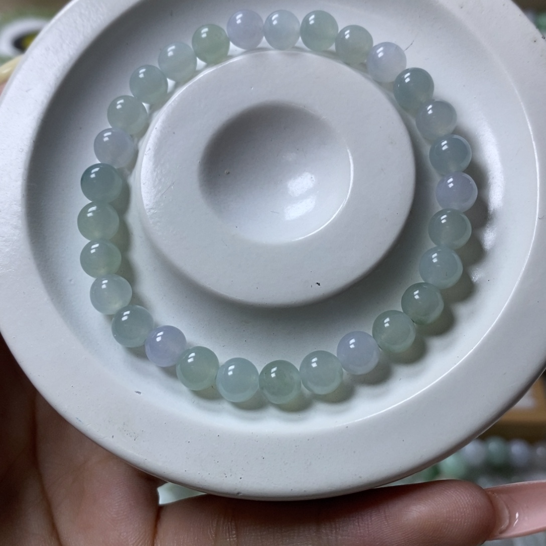 未镶嵌手链翡翠马卡龙卡6