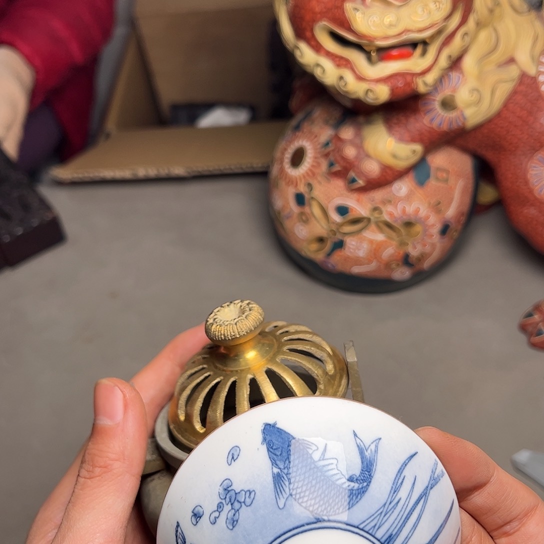 瓷片工艺赏玩器物下单即认可多样性发其一