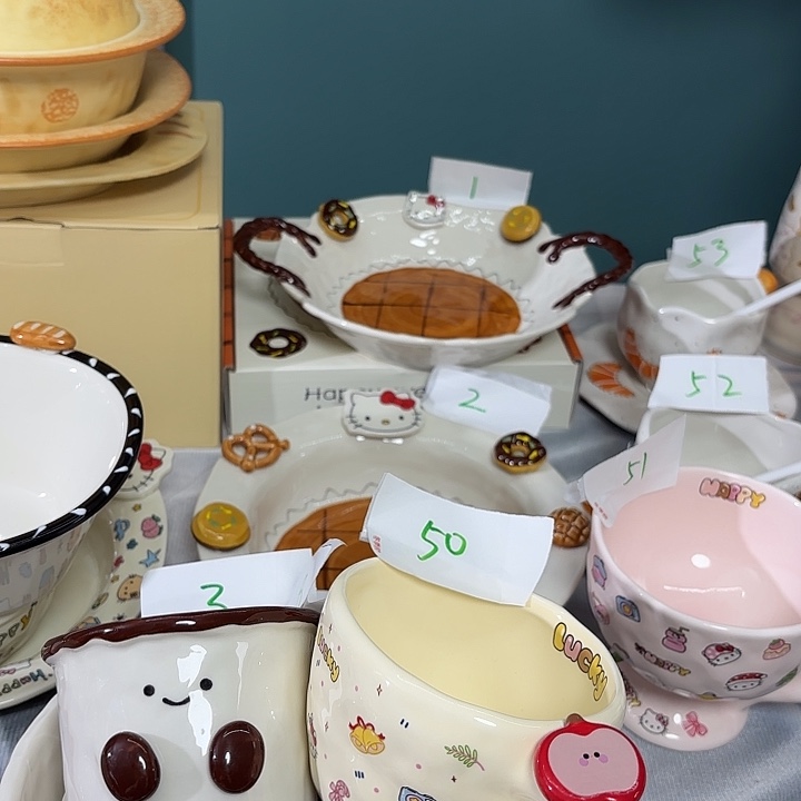 陶高温釉下彩陶瓷陶瓷