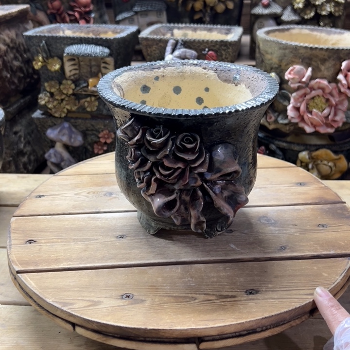 青藤多肉花盆百搭