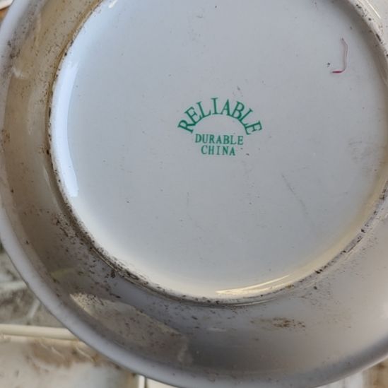 瓷发四个汤盆口径23……