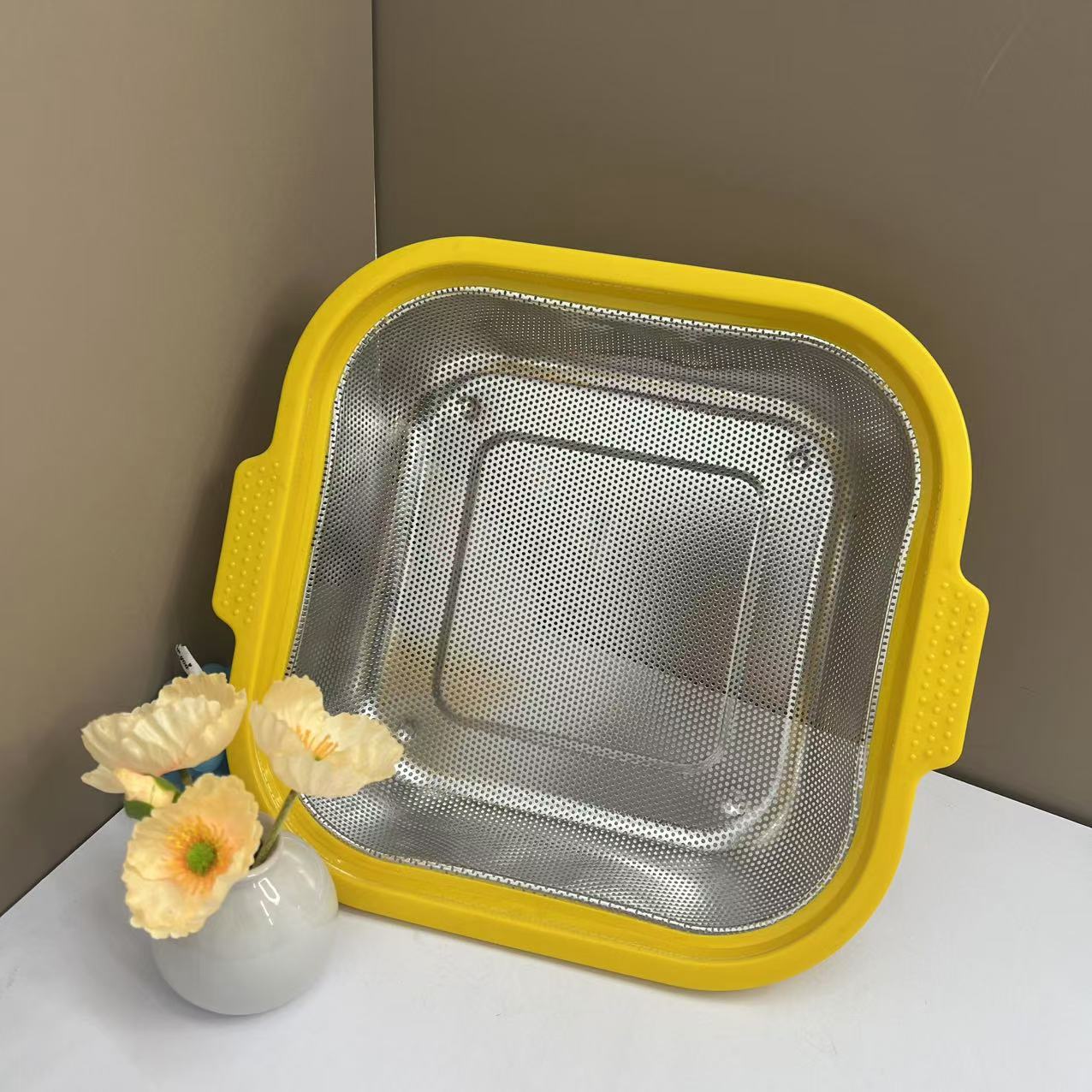 超大果蔬放筷子勺子沥水蓝1个高档家用款居家豪豪【汤姆粉丝专属】