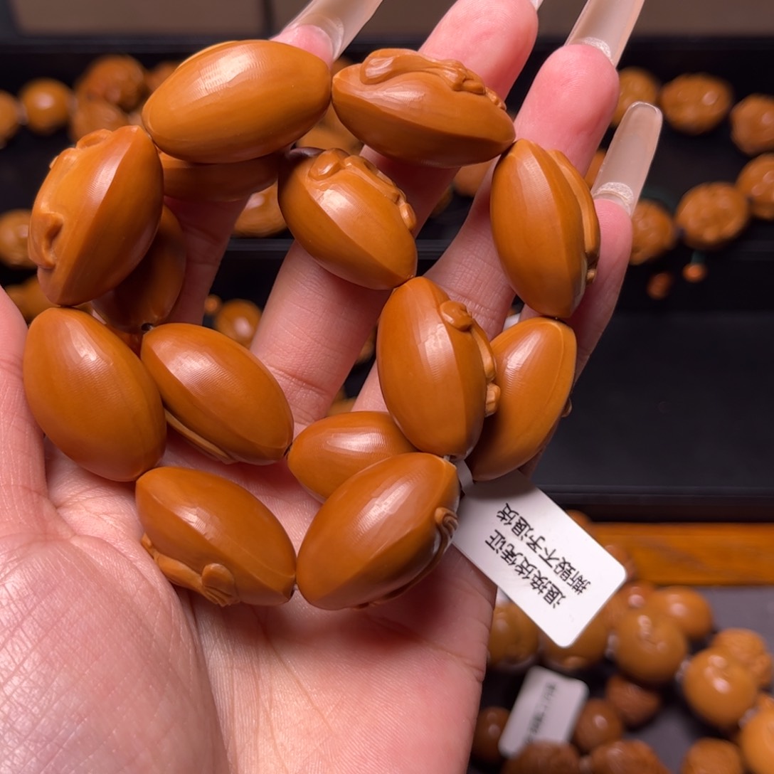 橄榄核手串@*磊橄榄核手串