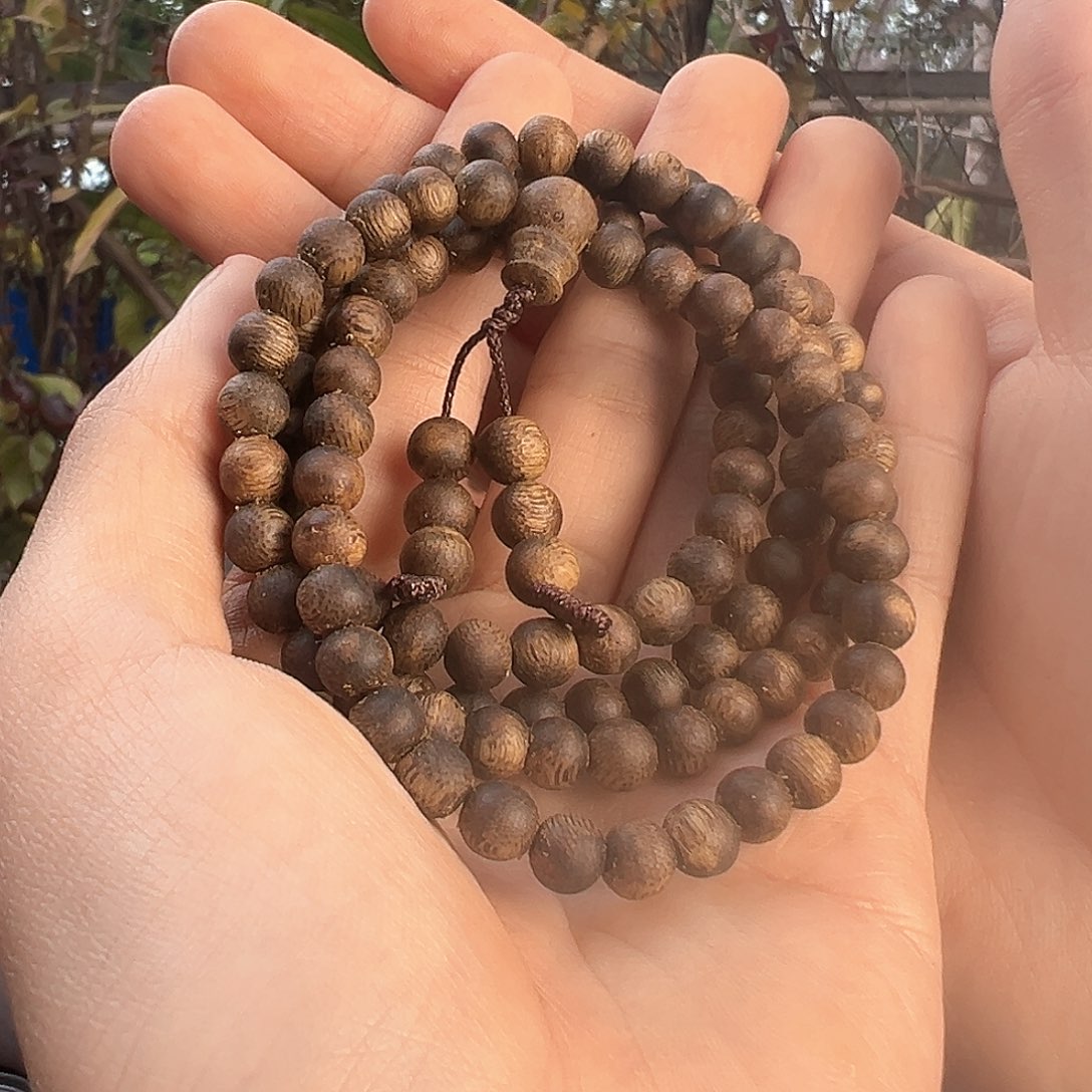 沉香手串沉水浮张勺子多样性发货一条12克➕卡0.6