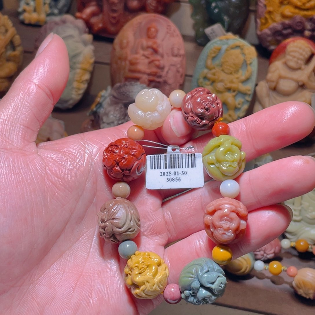 定制石英质玉未镶嵌海*青17