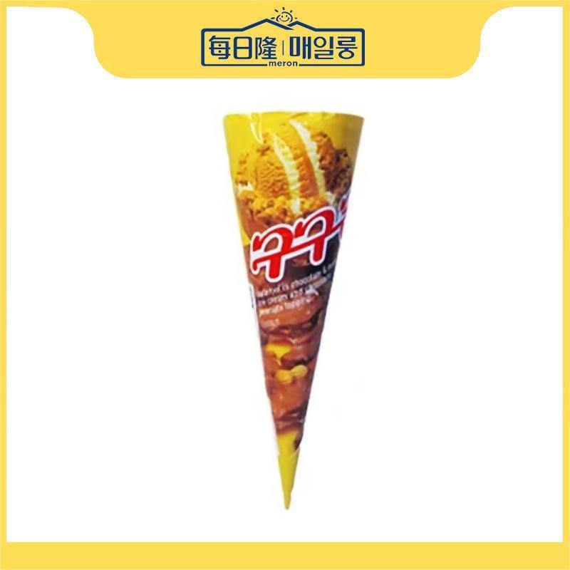 乐天巧克力甜筒冰淇淋160m