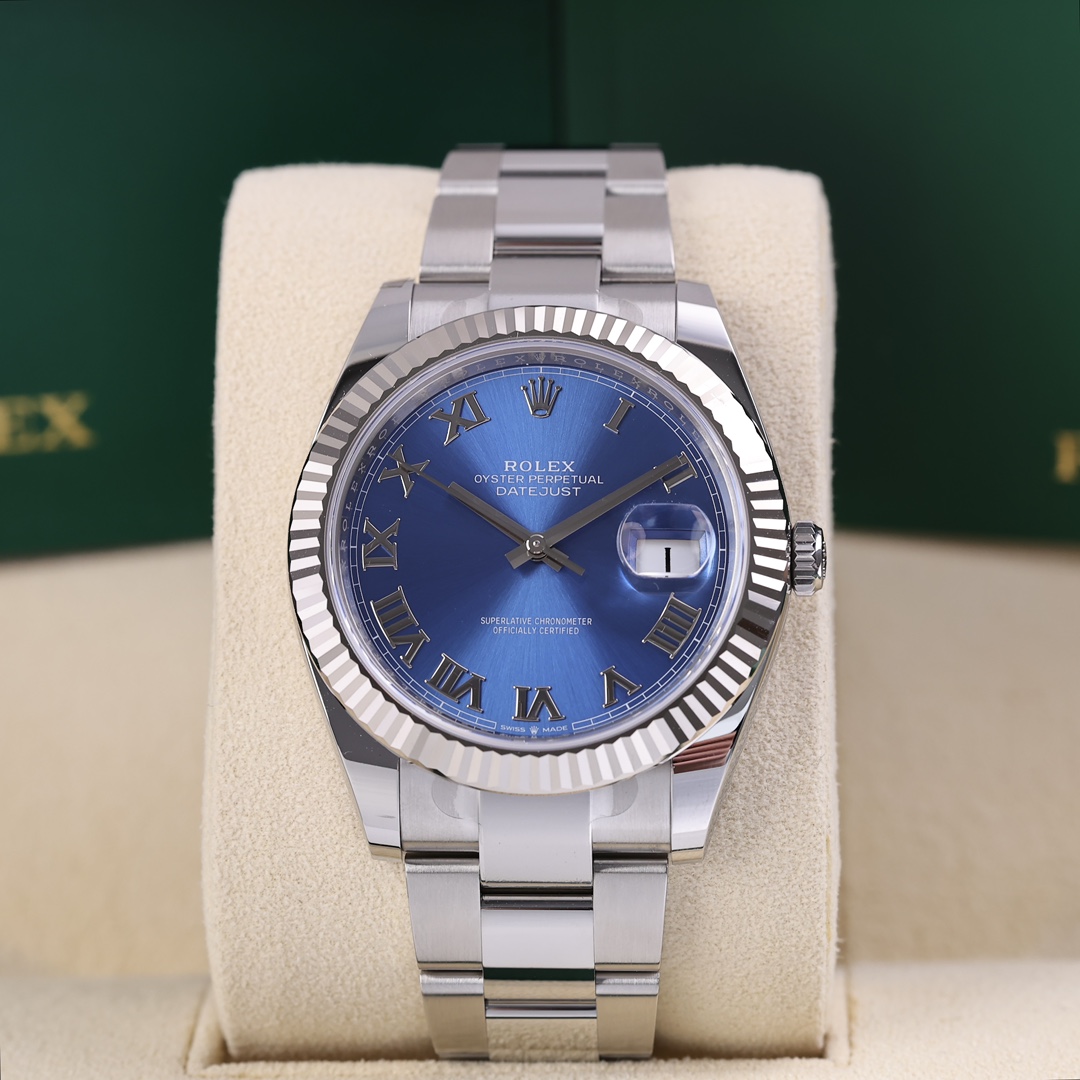 99新 Rolex/劳力士 日志126334  41mm，2025年2月保卡